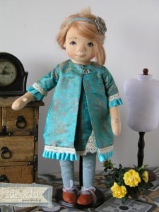 Artystyczna lalka szmaciana Lalinda