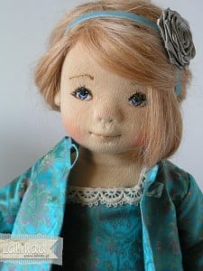 Artystyczna lalka szmaciana Lalinda